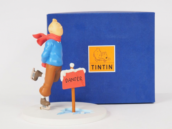 REF 45931 TINTIN DANGER Leblon delienne-1500 expl-Panneau danger recol