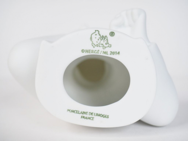 BUSTE HADDOCK en porcelaine de 2014 sans boite ni certificat