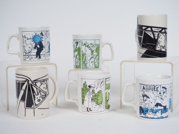 18 Mugs de marque PLANTA de 1980