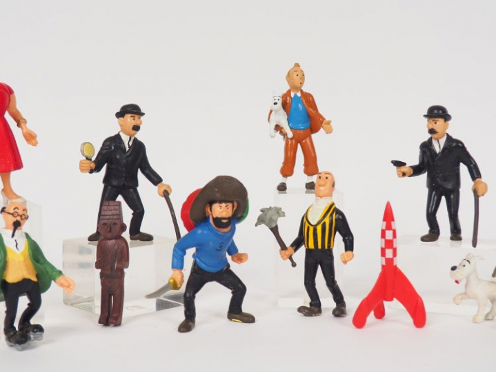 11 personnages PLASTOY 1994 série complète RARE TBE