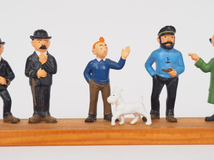 6 personnages série complète de Heimo rééditée au Portugal par Livrari