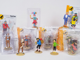 Vente aux enchères 53 figurines dont 38 Figurines (N°51 à 88) "Collection oficielle TINTI