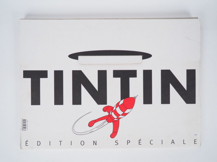 Calendrier 2000 TINTIN édition spéciale, tirage à 2500 expl. On a marc