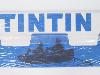 Vente aux enchères Très grand calendrier 2001 TINTIN  Edition de Luxe tirage à 4000 exp N