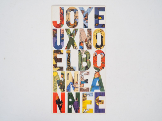 Vente aux enchères Carte de vœux 1965/1966 : Joyeux Noël, Bonne année découpés dans les a