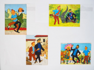 Vente aux enchères 4 Cartes Postales YVON Superbes