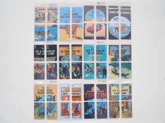 Vente aux enchères TINTIN 12 PUZZLES CARTE TELEPHONIQUE. 500 EX. 2002 . CANADA NIAGARA FA