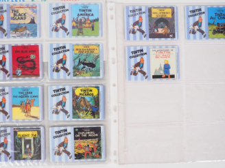 Vente aux enchères 19 cartes téléphoniques PHONECARD "UNICOM" TINTIN COLLECTION reprenant