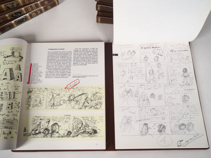 13 volumes L'œuvre Intégrale d'HERGE Edition ROMBALDI ( T1 à T13 ) BE/
