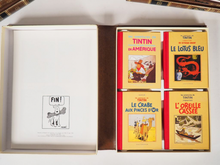 13 volumes L'œuvre Intégrale d'HERGE Edition ROMBALDI ( T1 à T13 ) BE/