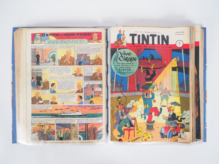 Fascicules de 1950 à 1953 - Ensemble de 4 années - (Année complète) Ce