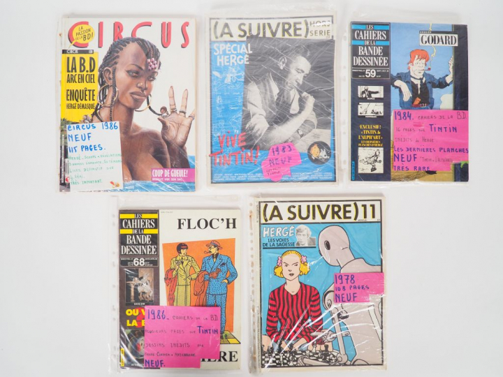 14 ouvrages dont Ensemble d'album sur le film (3) + 3 CP + Historia ti
