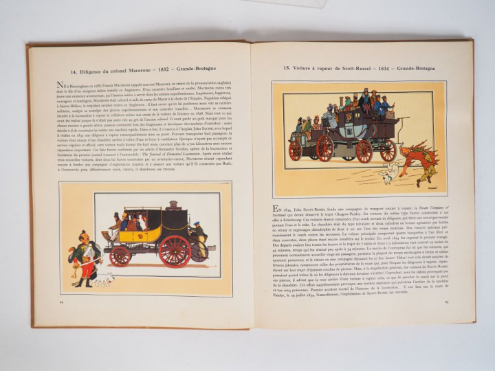 L'AUTOMOBILE T1 - des Origines à 1900 - 1953 -COMPLET - TTBE .