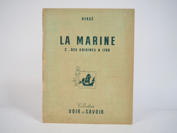 LA MARINE- I- Des origines a 1700 - 1954 - COMPLET - TTBE - rare couve
