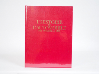 Vente aux enchères L'Histoire de l'Automobile Ed septimus 1979 TL 1600 EXPL numérotées (i