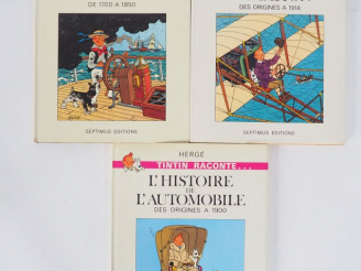 Vente aux enchères L'AUTOMOBILE T1 - des Origines à 1900 - Edition Septimus de 1978 avec 