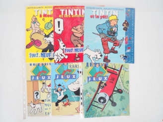 Vente aux enchères Ensemble de 7 albums dont 4 Cahier (2002) d'autocollants repositionnab