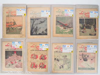 Vente aux enchères Le petit XXe : Ensemble de 14 numéros pour l'année 1937 (N° 1,4,5,11,2