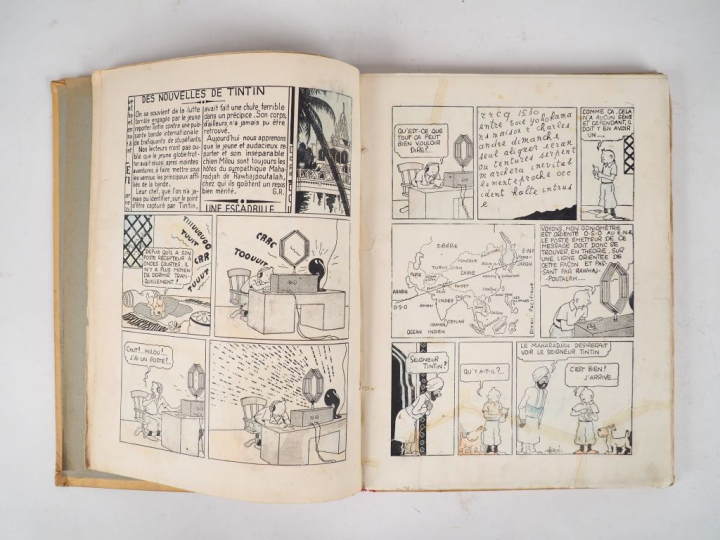 Les Aventures de Tintin reporter en Extrême Orient - LE LOTUS BLEU - 1