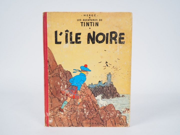 L'ile Noire - 1956 - DR B20 -Intérieur BE+ Couverture frottée avec coi
