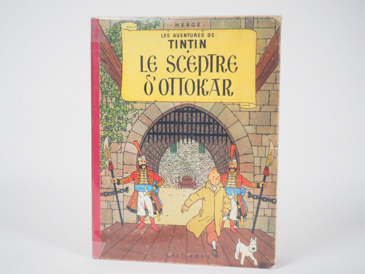 Le Sceptre d'Ottokar- 1956 - DR B20 -Intérieur TTBE sinon Album dans u