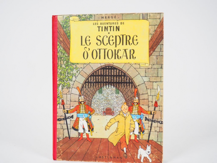 Le Sceptre d'Ottokar- 1958 - DR B24 -Intérieur TTBE sinon Album dans u
