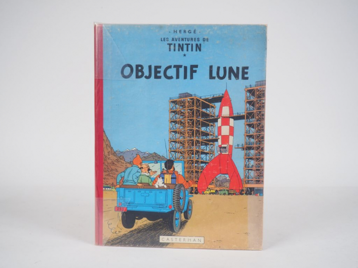 Objectif Lune - 1958 - DR B23 bis - Album en TBE +