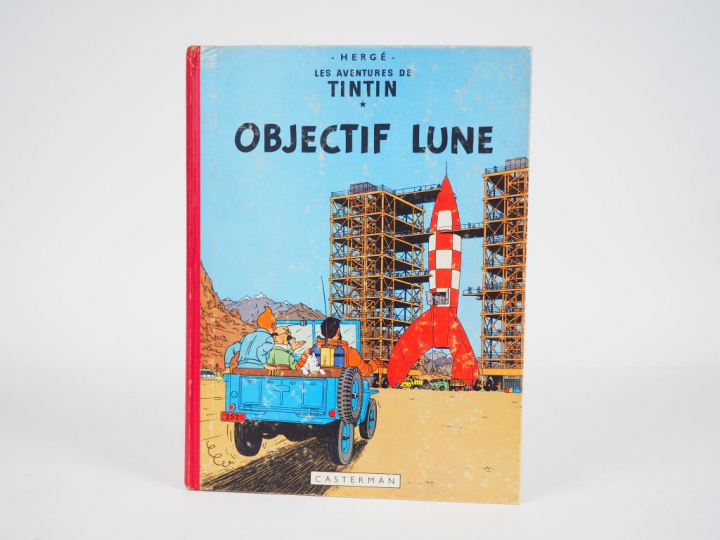 Objectif Lune - 1960 - DR B29 - Intérieur Comme neuf - 1er plat un tou