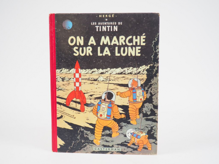 On a marché sur la Lune - 1954 - B11 -EO Belge DR- Intérieur TBE- Coin