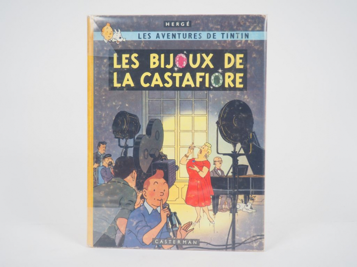 Les Bijoux de la Castafiore - 1963 - DJ B34 -EO Belge - Intérieur TBE+