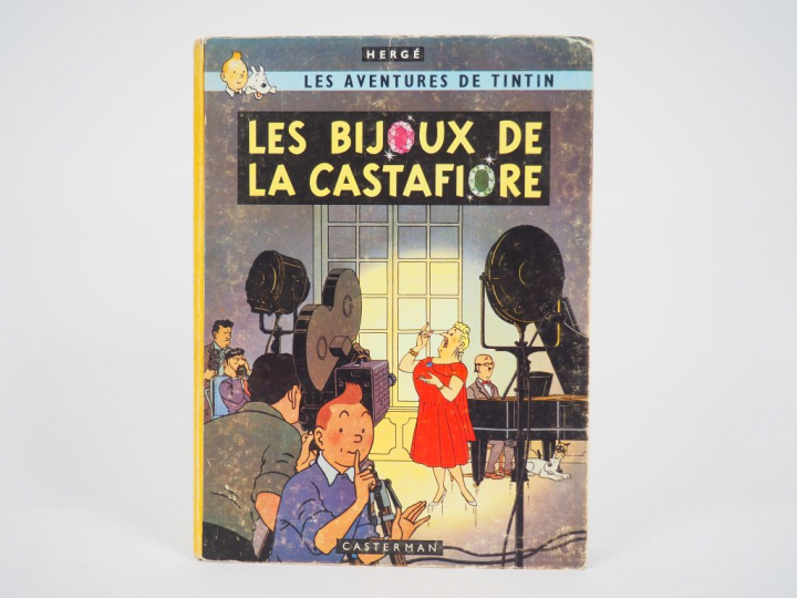 Les Bijoux de la Castafiore - 1963 - DJ B34 -EO Belge - Intérieur BE+ 