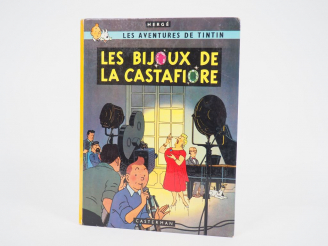 Vente aux enchères Les Bijoux de la Castafiore - 1966 - DJ B36- Intérieur TBE+ - Coins fr