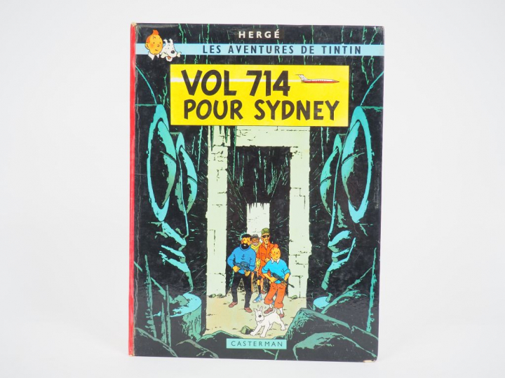 Vol 714 pour Sydney - 1968 - DR B37- 2e Tirage - Couv TBE - Intérieur 