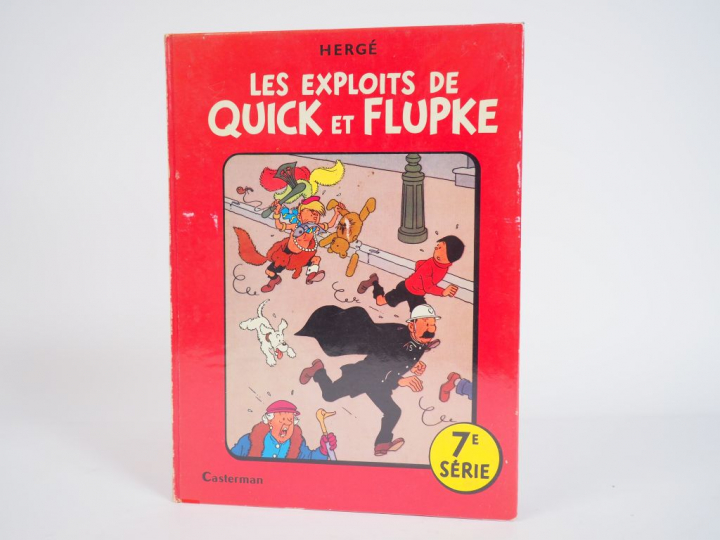 Les exploits de Q et F, 7eme SERIE - Réimpression TBE