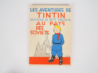 Vente aux enchères Ed Pirates TINTIN au pays des Soviets broché de 1972 aux ed Splendeur 