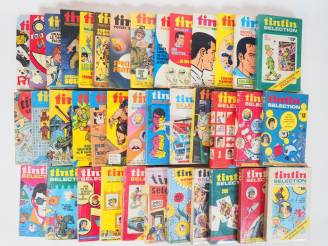 Vente aux enchères LOT de 38 Tintin Selection du N°2 au N° 38 + 1 HS BE petit format 