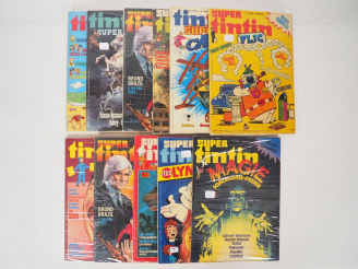 Vente aux enchères LOT DE 12 "SUPER TINTIN" 