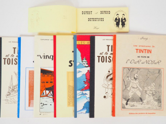 Vente aux enchères Ensemble de 7 albums parodies : Tintin et le Mystére de la Toison d'Or