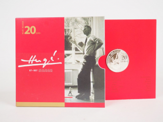 Vente aux enchères 1 Piece de 20 € pour les 100 ans d'Herge 50.000 exemplaires 2007 edité