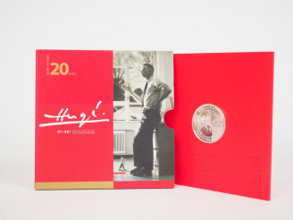 Vente aux enchères 1 Piece de 20 € pour les 100 ans d'Herge 50.000 exemplaires 2007 edité