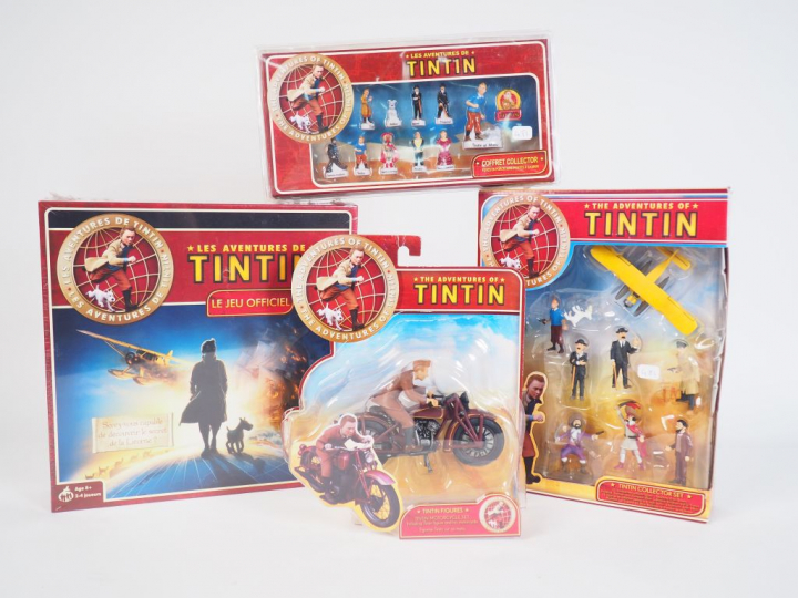 Le secret de la Licorne Lot de 4 Objets NEUF (Fèves,coffret collector 