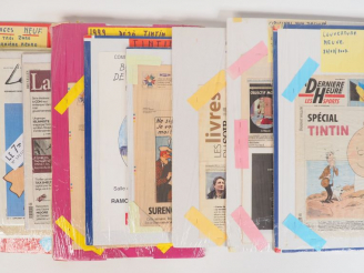 Vente aux enchères 1 carton comprenant 21 journaux d'époque ou couverures différentes sur