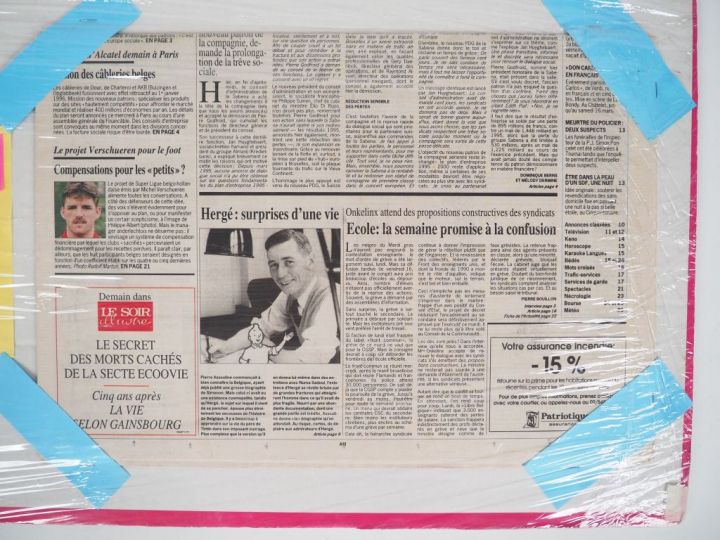 1 carton comprenant 15 journaux d'époque ou couvertures différentes su