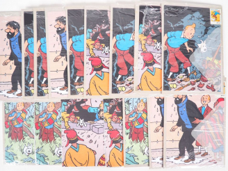 Vente aux enchères Lot de 17 Enveloppes + LETTRES + Timbres TEMPLE DU SOLEIL avec 4 image