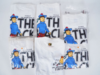 Vente aux enchères 6 Tee Shirts dont 4 Taille 10 ans et 2 de Taille 12 ans TBE