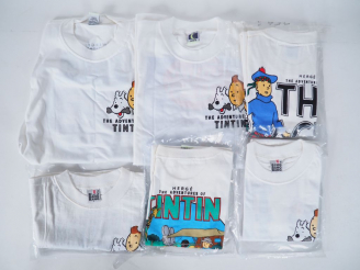 Vente aux enchères 6 Tee Shirts dont 4 Taille 14 ans et 2 de Taille 16 ans TBE