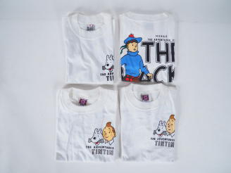 Vente aux enchères 4 Tee Shirts de Taille 6 ans