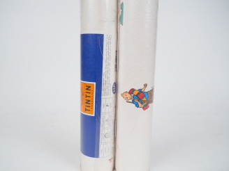 Vente aux enchères LOT de 10 rouleaux représentant les personnages Album "Le temple du So