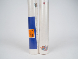 Vente aux enchères LOT de 10 rouleaux représentant les personnages Album "Le temple du So