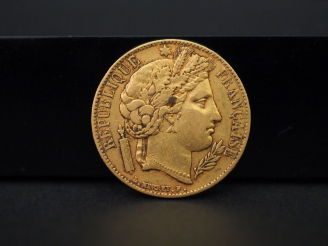 Vente aux enchères 1 pièce de 20 Francs or